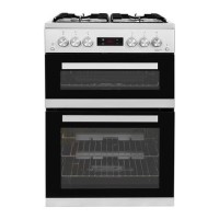 Refurbished Beko XDDF655S 60cm 4 Burner Dual Fuel Cooker