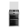Refurbished Beko XDDF655S 60cm 4 Burner Dual Fuel Cooker