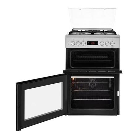 Refurbished Beko XDDF655S 60cm 4 Burner Dual Fuel Cooker