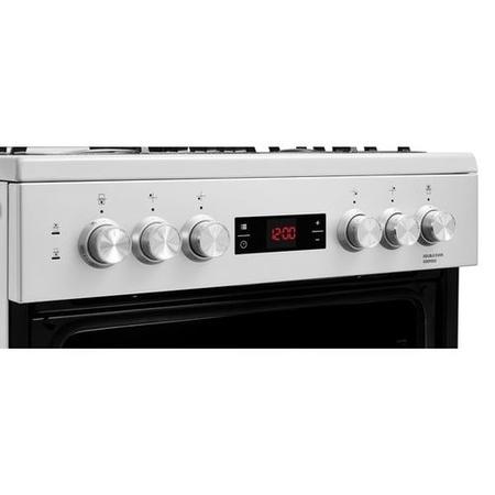 Refurbished Beko XDDF655S 60cm 4 Burner Dual Fuel Cooker