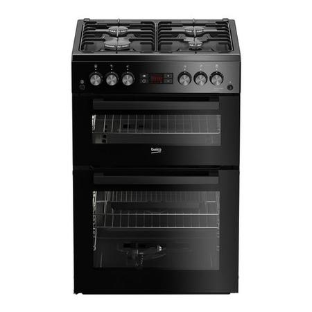 Refurbished Beko Pro XDG621K 60cm Gas Cooker Black