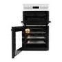 Refurbished Beko Pro XDVC5XNTW 50cm 4 Zone Electric Cooker