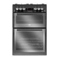 Refurbished Beko XDVG674MT 60cm 4 Burner Gas Cooker Graphite