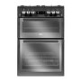 Refurbished Beko XDVG674MT 60cm 4 Burner Gas Cooker Graphite