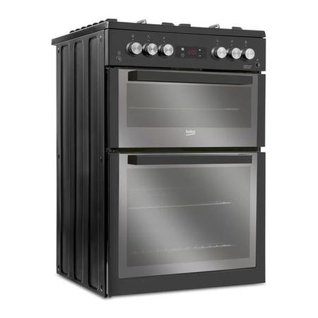 Refurbished Beko XDVG674MT 60cm 4 Burner Gas Cooker Graphite