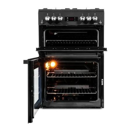Refurbished Beko XDVG674MT 60cm 4 Burner Gas Cooker Graphite