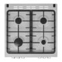 Refurbished Beko XDVG675SM 60cm Double Oven 4 Burner Gas Cooker