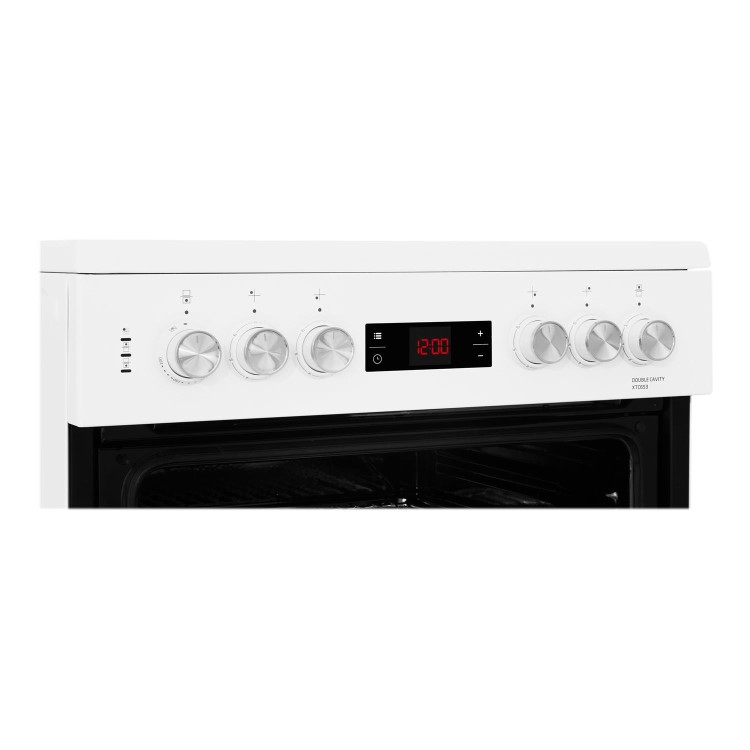 Refurbished Beko XTC653W 60cm Electric Ceramic Cooker
