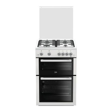 Refurbished Beko XTG611W 60cm 4 Burner Gas Cooker White