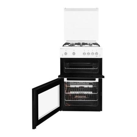 Refurbished Beko XTG611W 60cm 4 Burner Gas Cooker White