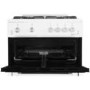 Refurbished Beko XTG611W 60cm 4 Burner Gas Cooker White