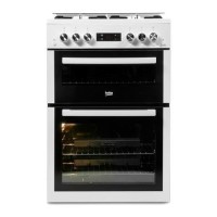 Refurbished Beko XTG653W 60cm 4 Burner Gas Cooker