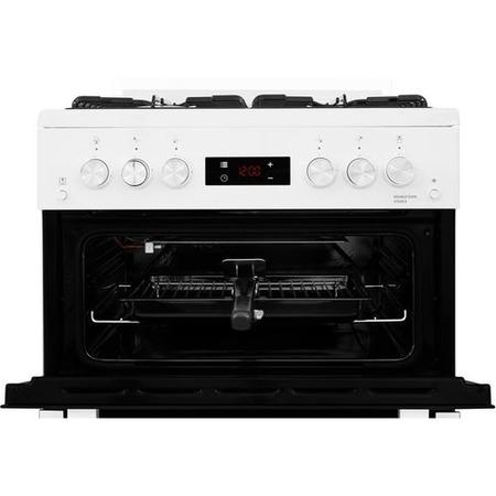 Refurbished Beko XTG653W 60cm 4 Burner Gas Cooker