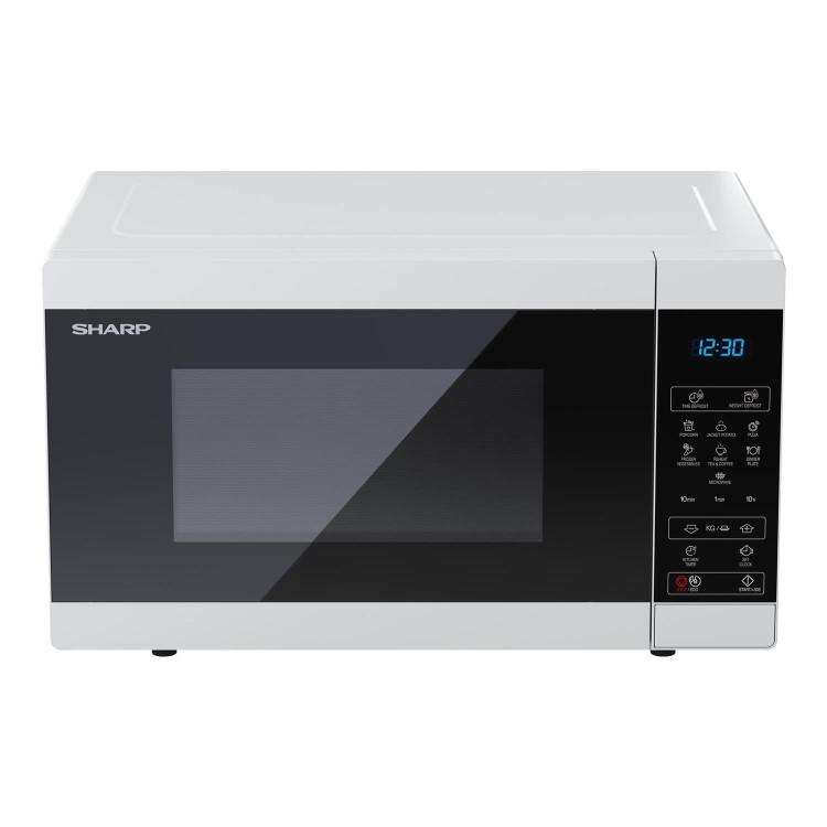 Refurbished Sharp YCMS51US 25L 900W Digital Microwave Silver