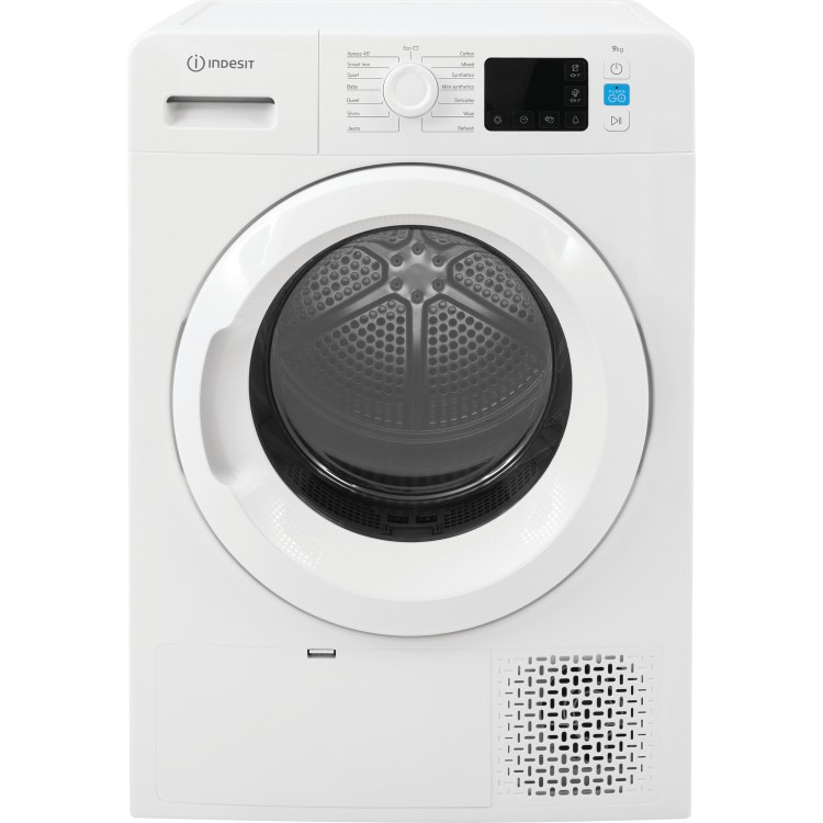 Refurbished Indesit YTM1192XUK Freestanding Heat Pump 9KG Tumble Dryer White