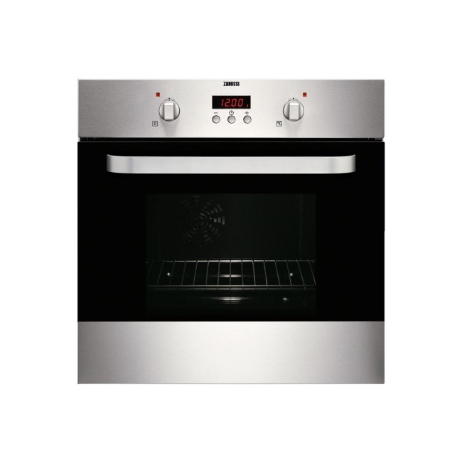 Refurbished Zanussi ZOB343X 60cm Single Built In Electric Oven A2