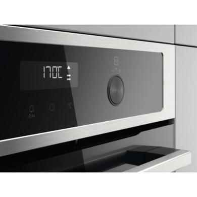 Zanussi Series 60 Pyrolytic AirFry Single Oven - Stainless Steel
