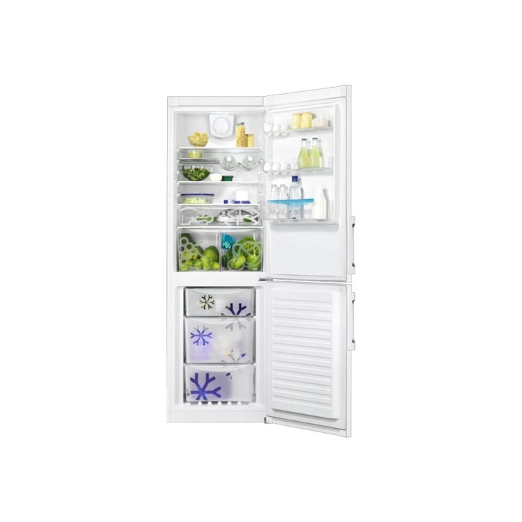 Refurbished Zanussi ZRB34426WV Freestanding 318 Litre 60/40 Frost Free Fridge Freezer