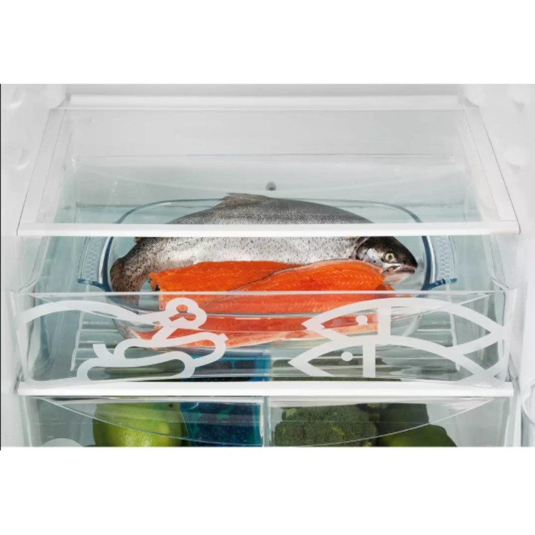 Refurbished Zanussi ZRB34426WV Freestanding 318 Litre 60/40 Frost Free Fridge Freezer