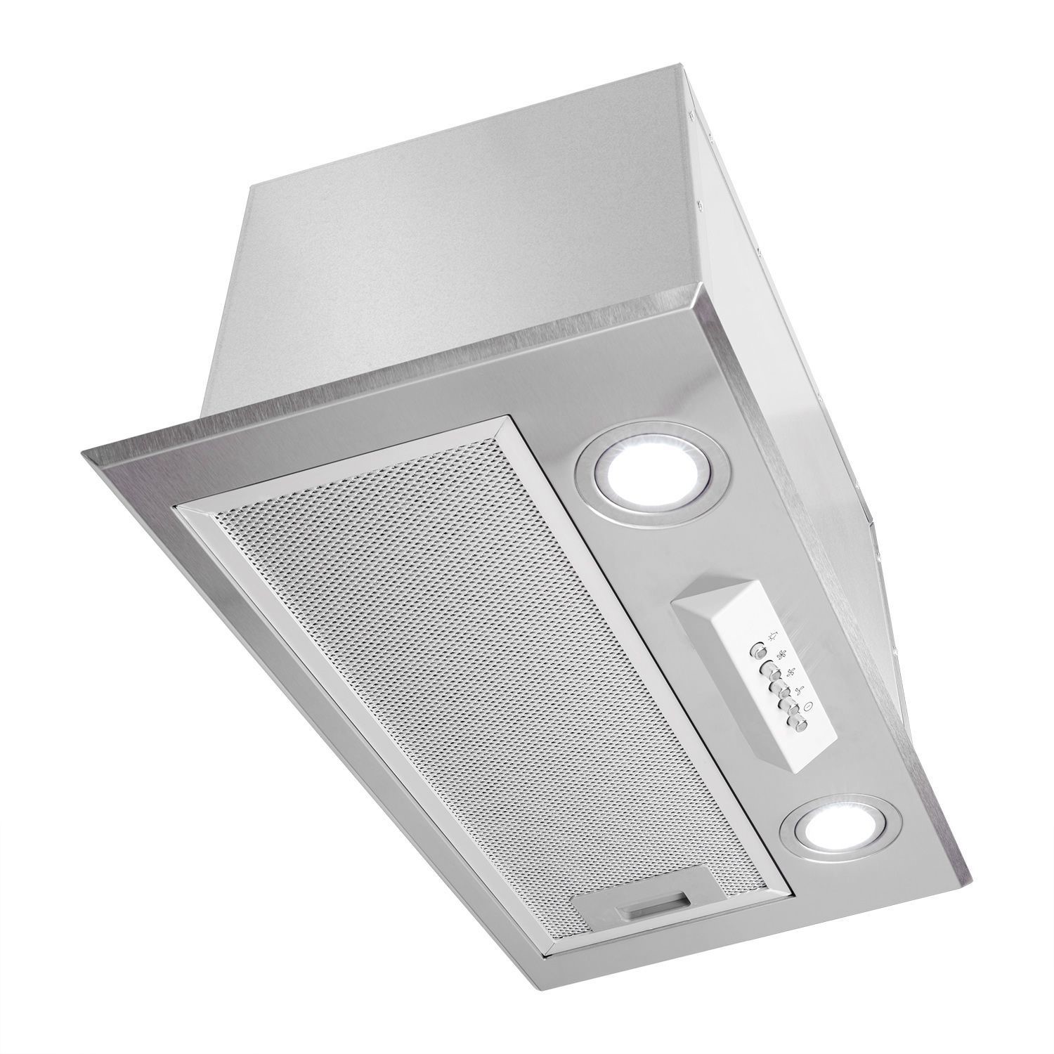 electriQ 52cm Canopy Cooker Hood Stainless Steel eiqcanopy52s