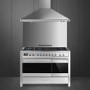 Smeg A3-81 Opera 120cm Duel Fuel Range Cooker - Stainless Steel & Eclipse Glass