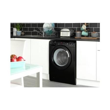 Refurbished Candy GVO1482DB3B Smart Freestanding 8KG 1400 Spin Washing Machine in Black