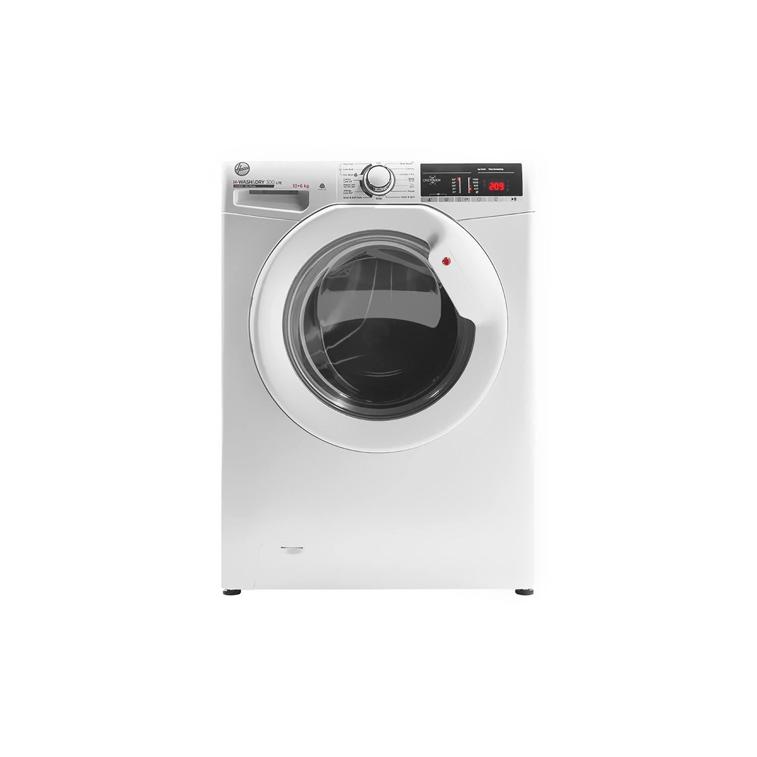 Refurbished Hoover H-Wash 300 H3D 4106TE Smart Freestanding 10/6KG 1400 Spin Washer Dryer