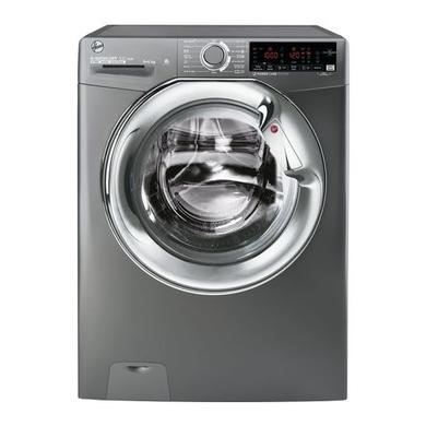 Refurbished Hoover H-Wash 300 H3DS696TAMCGE Smart Freestanding 9/6KG 1600 Spin Washer Dryer Graphite