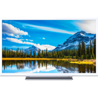 Refurbished Toshiba 32" 720p HD Ready LED Smart TV in White