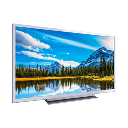 Refurbished Toshiba 32" 720p HD Ready LED Smart TV in White