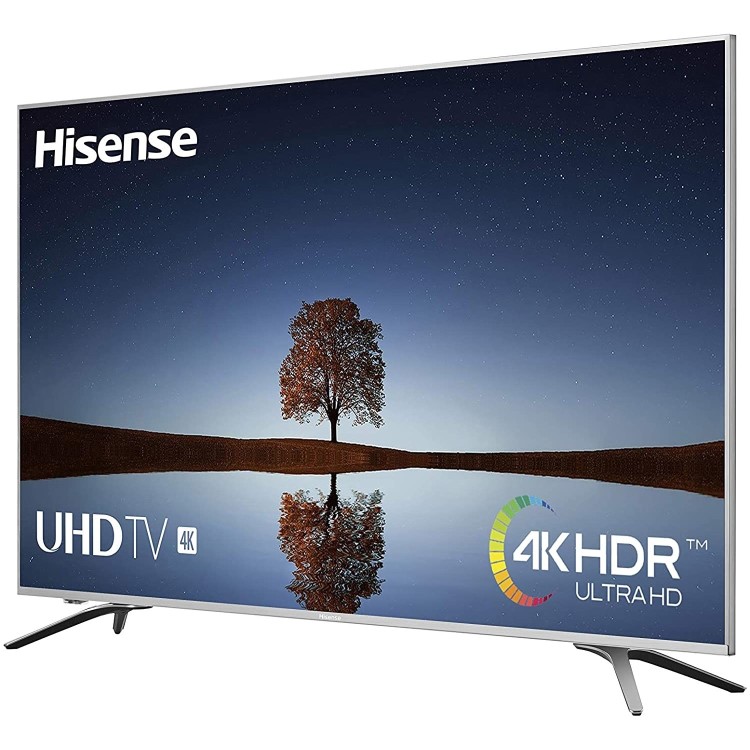 Refurbished Hisense 65" 4K Ultra HD with HDR LED Freeview Play Smart TV without Stand
