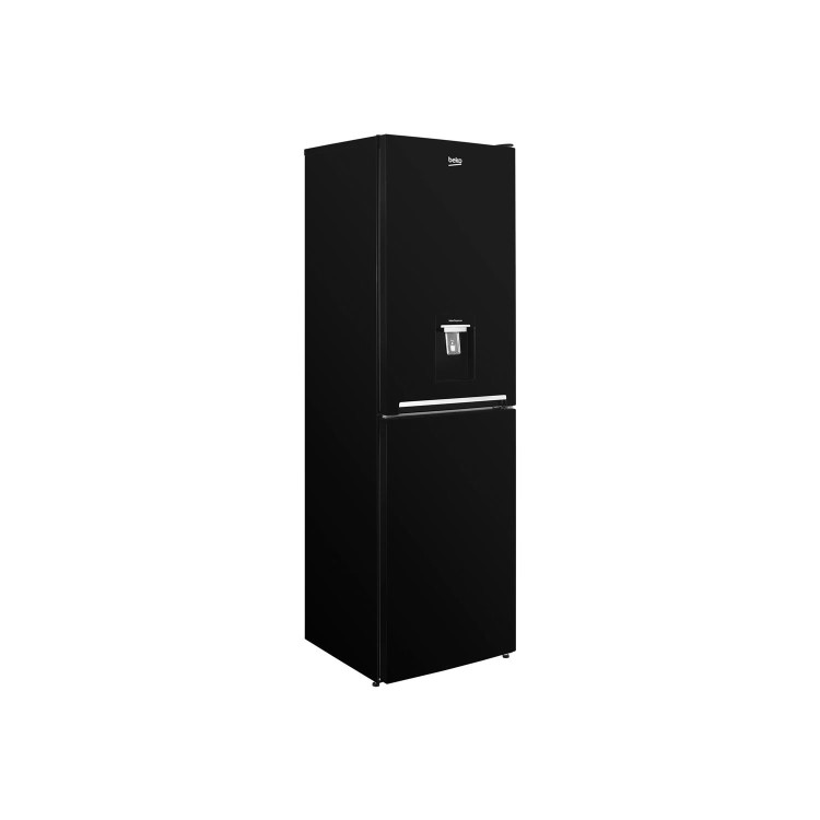 Refurbished Beko CSG3582DB Freestanding 284 Litre 50/50 Fridge Freezer Black