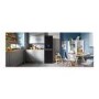 Refurbished Beko CSG3582DB Freestanding 284 Litre 50/50 Fridge Freezer Black