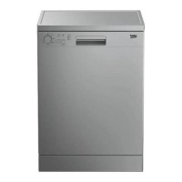 Refurbished Beko DFN05X11S 13 Place Freestanding Dishwasher Silver