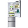 Haier A3FE737CMJ 350 Litre Freestanding Fridge Freezer 60/40 Split Frost Free 59.5cm Wide - Stainless Steel