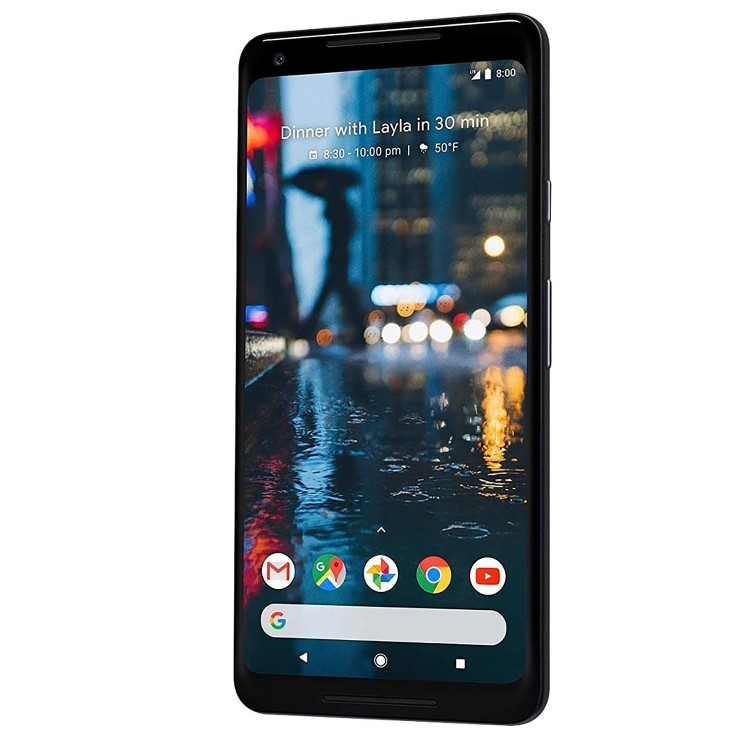Google Pixel 2 XL Just Black 6" 64GB 4G Unlocked & SIM Free