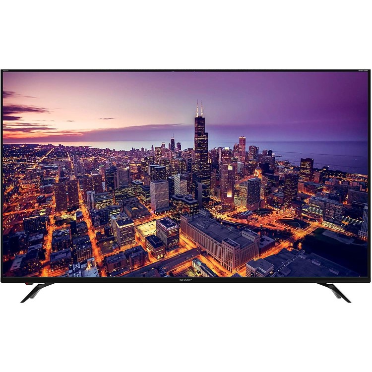 Refurbished Sharp 60" 4K Ultra HD with HDR LED Freeview HD Smart TV