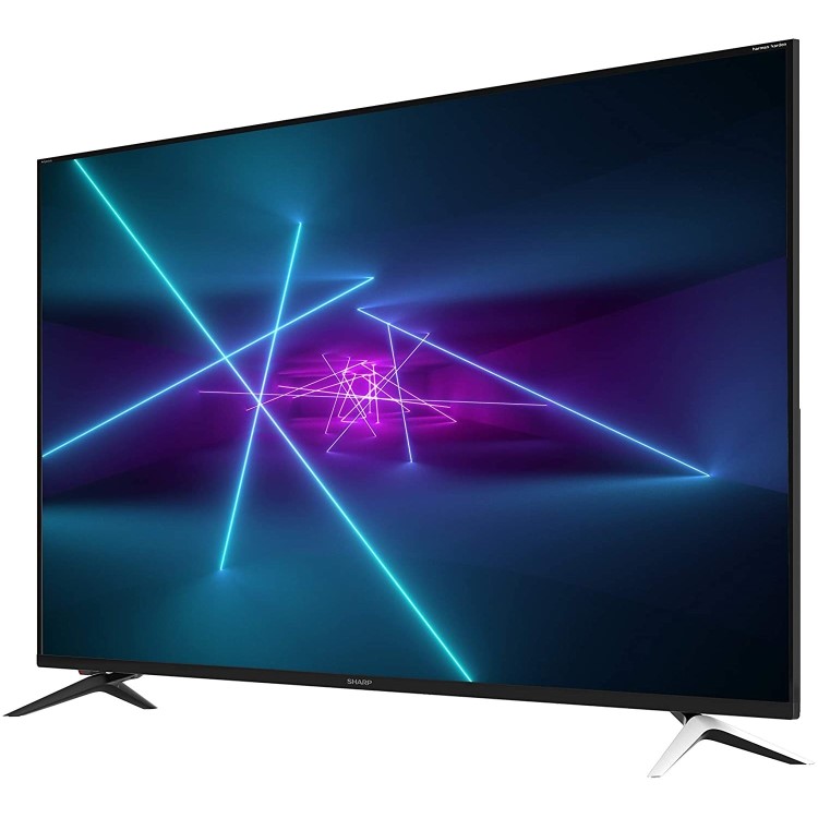 Refurbished Sharp 60" 4K Ultra HD with HDR LED Freeview HD Smart TV