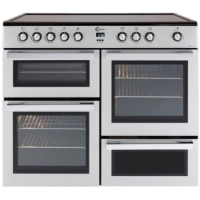 Refurbished Flavel MLN10CRS 100cm 5 Zone Electric Range Cooker