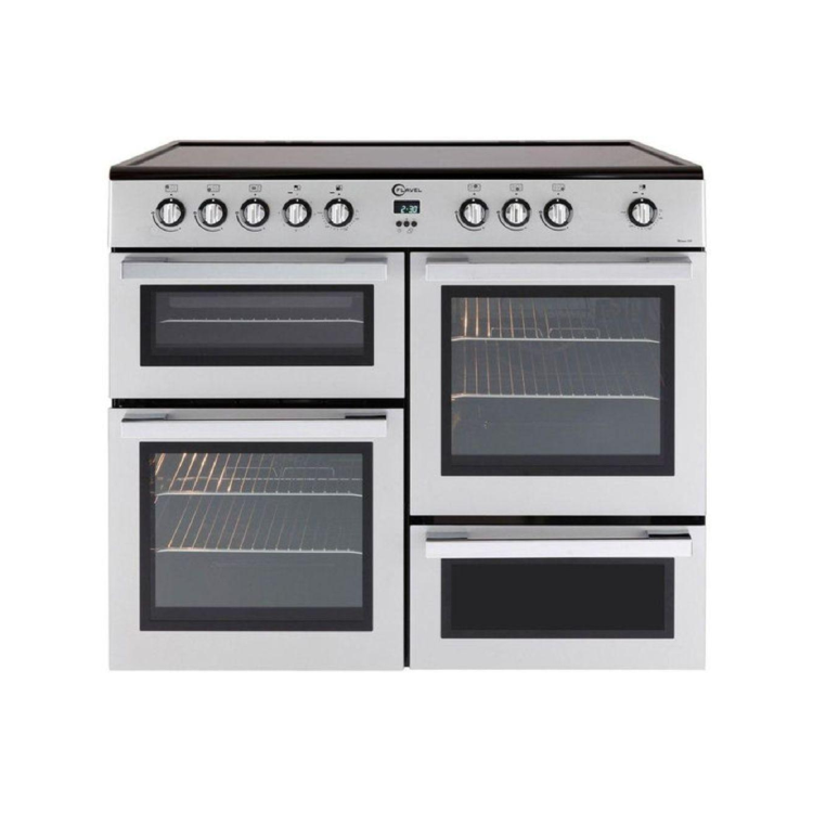 Refurbished Flavel MLN10CRS 100cm 5 Zone Electric Range Cooker