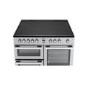 Refurbished Flavel MLN10CRS 100cm 5 Zone Electric Range Cooker