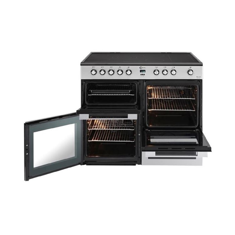 Refurbished Flavel MLN10CRS 100cm 5 Zone Electric Range Cooker