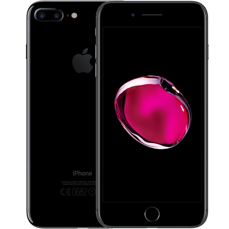 Refurbished Apple iPhone 7 Plus Jet Black 5.5" 128GB 4G Unlocked & SIM Free
