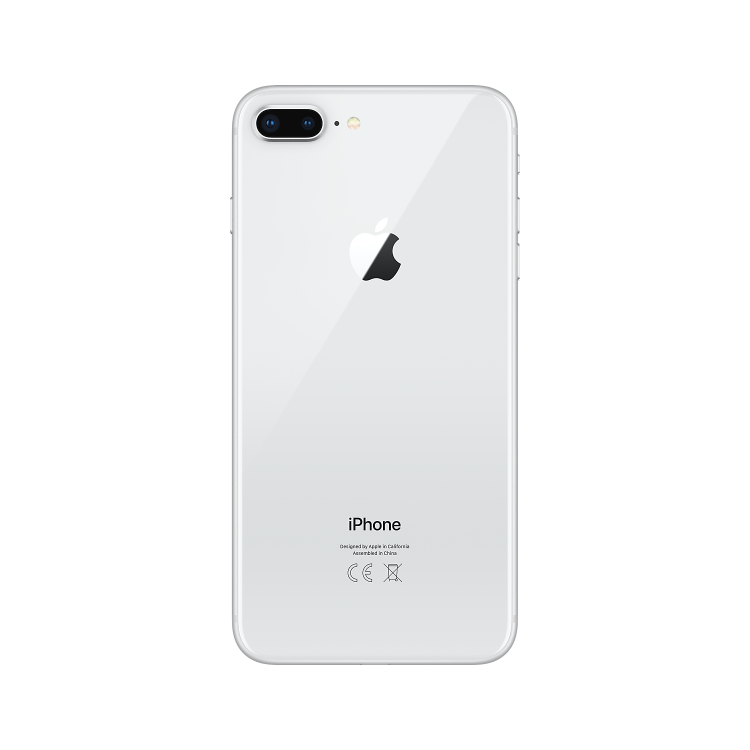 Grade A Apple iPhone 8 Plus Silver 5.5" 256GB 4G Unlocked & SIM Free