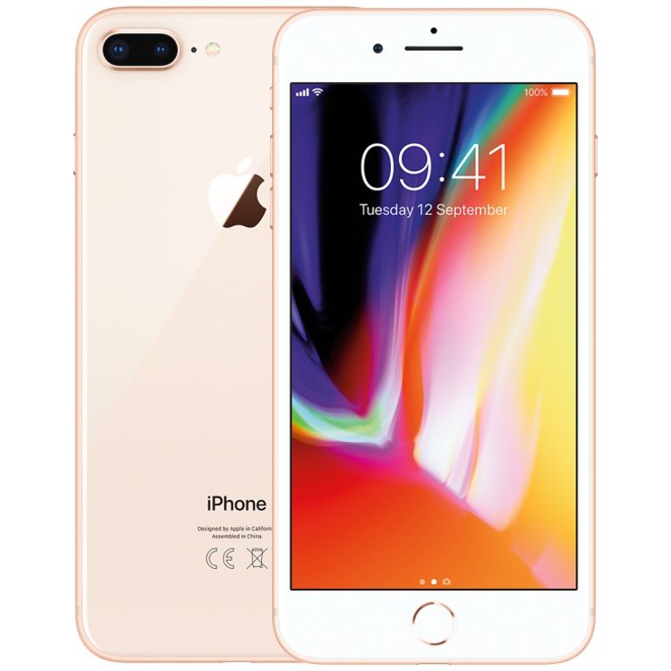 Refurbished Apple iPhone 8 Plus Gold 5.5" 256GB 4G Unlocked & SIM Free Smartphone