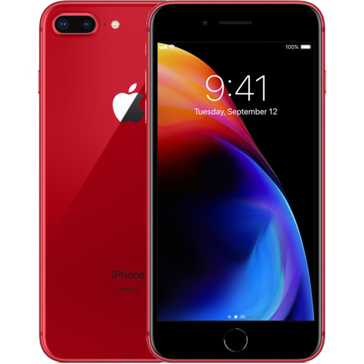 Refurbished Apple iPhone 8 Plus PRODUCT RED Special Edition 5.5" 64GB 4G Unlocked & SIM Free
