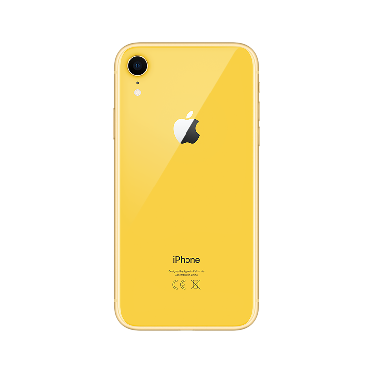 Refurbished Apple iPhone XR Yellow 6.1" 64GB 4G Unlocked & SIM Free