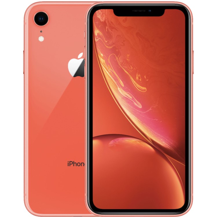 Refurbished Apple iPhone XR Coral 6.1" 64GB 4G Unlocked & SIM Free Smartphone