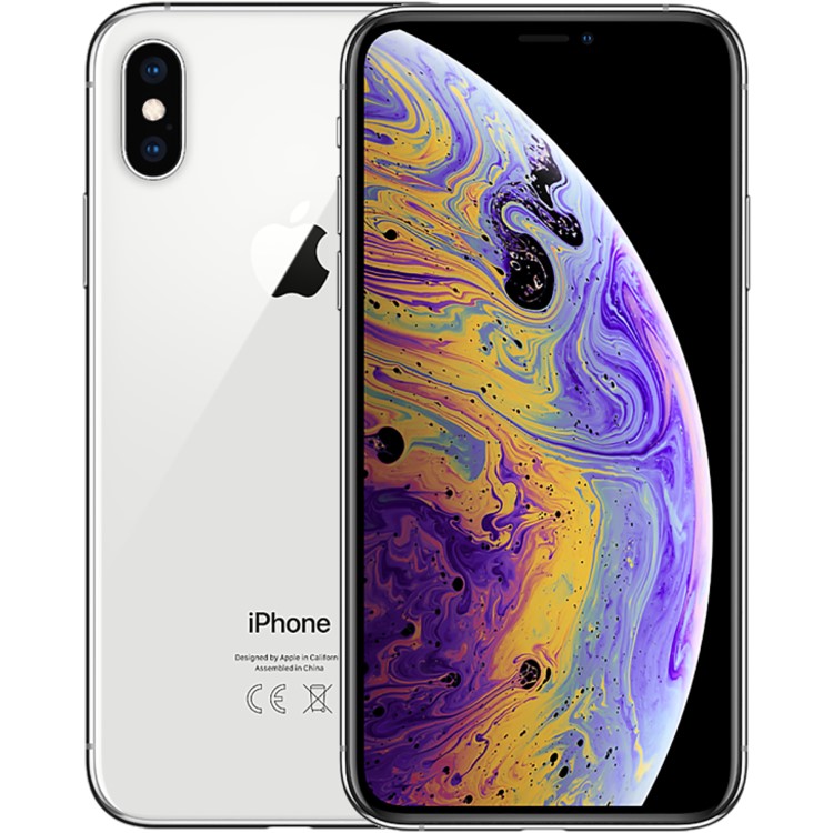 Refurbished Apple iPhone XS Silver 5.8" 256GB 4G Unlocked & SIM Free Smartphone