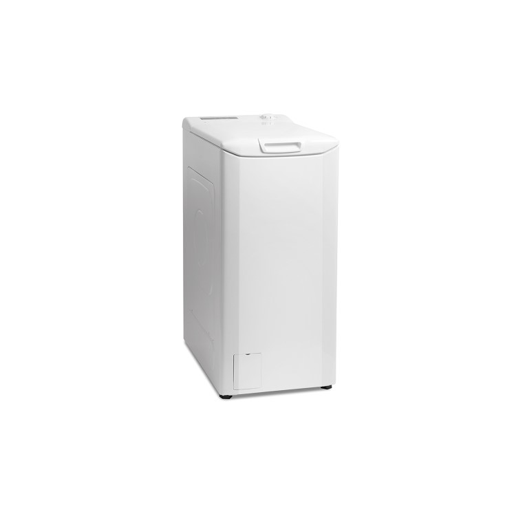 GRADE A1 - Montpellier MTL6120W 1200 Spin 6kg Top Loading Washing Machine Soft Close White